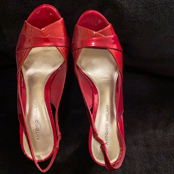 ANTONIO MELANI Shoes - Antonio Melani Red sling back size 8.5